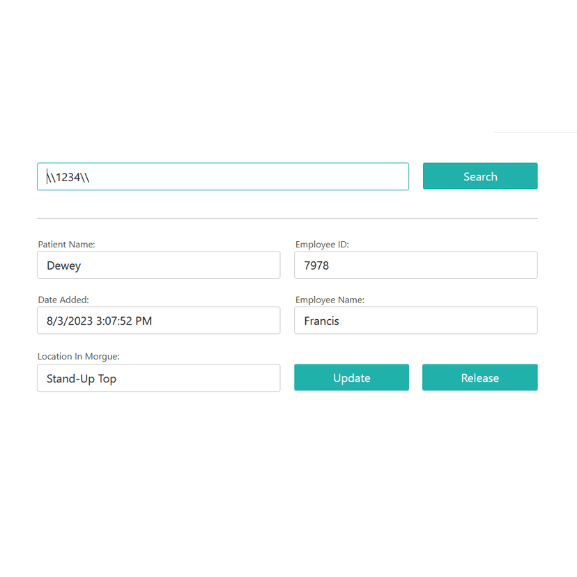 Morgue Tracker